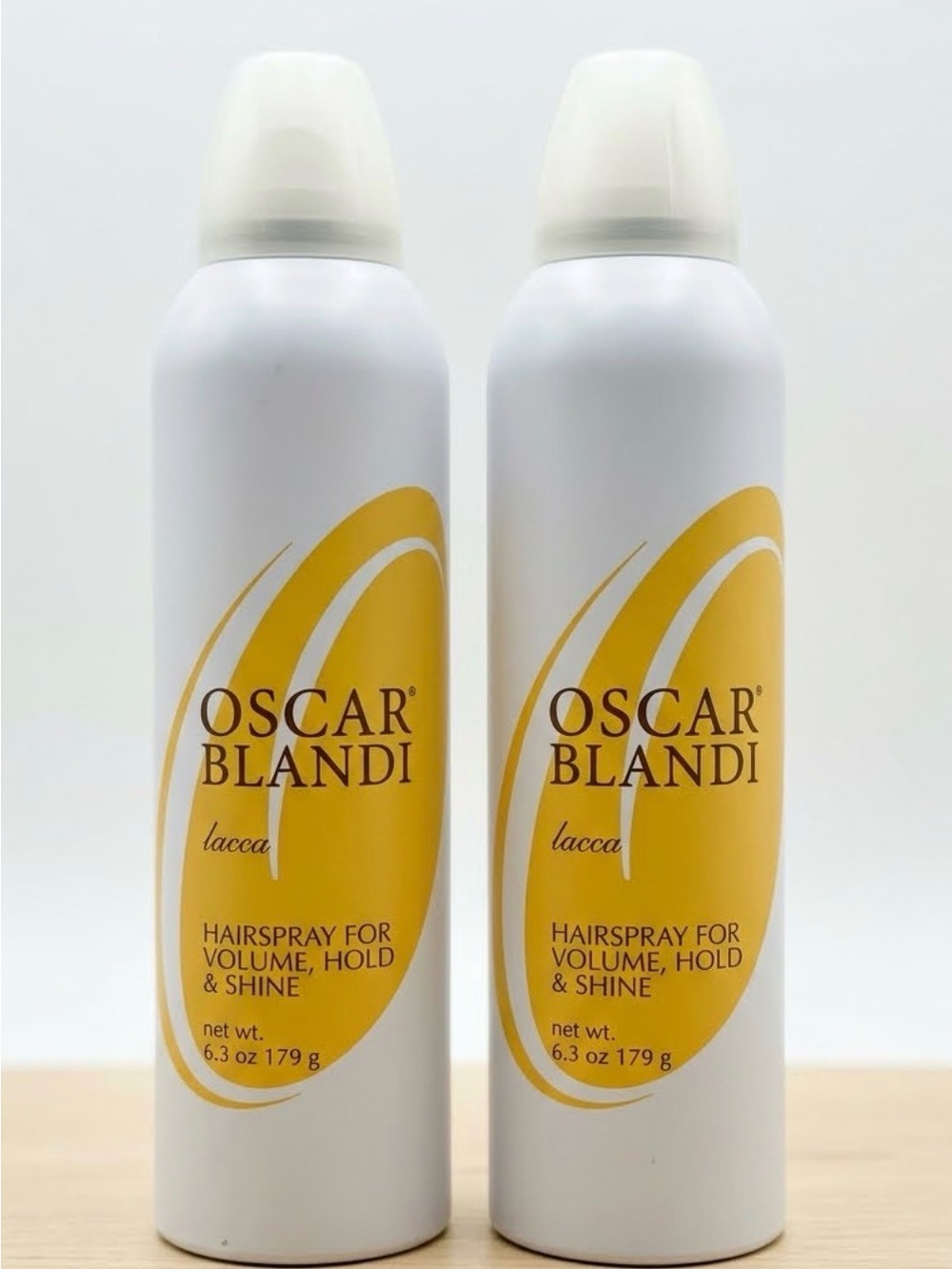 2 Oscar Blandi Lacca Hairspray (6.3 oz) each